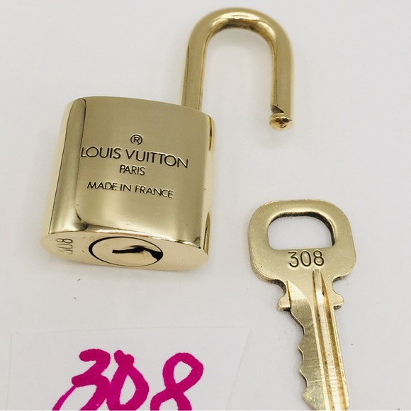 Authentic Louis Vuitton Lock And Key #308 - Picture 3 of 7